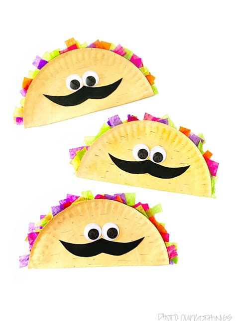 Cinco De Mayo 🌵 Crafts & Music for Kids | Cinco de mayo crafts, Taco ...