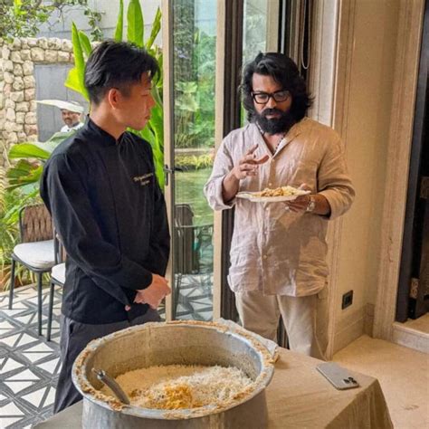 Ram Charan hosts Japanese chef Takamasa Osawa at home for special ...