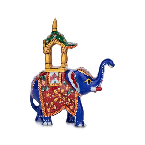 Giri - Ambawadi Elephants Statue | Painted Elephant Statue | Elephants ...
