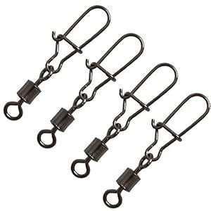 Buy XIAO JING 100pcs Ball Bearing Barrel Swivel with Duo-Lock Snaps ...