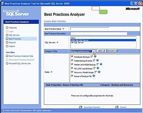 Image result for SQL Server Best Practices Analyzer