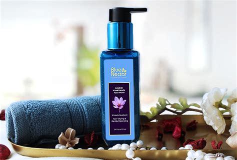 Shubhr Kumkumadi Face Wash for men & women – Blue Nectar