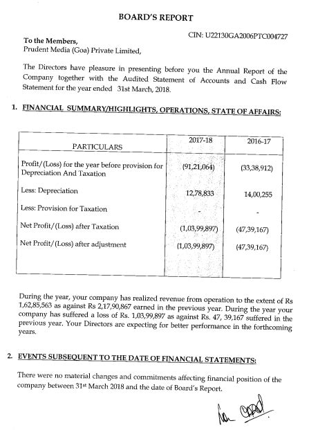 Is There a Conflict of Interest in a Prominent Goa Media House's Close ...