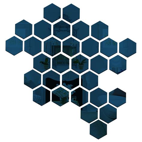 Buy Wall1ders Acrylic Decoration Wall Sticker Large, Blue Online at Low ...