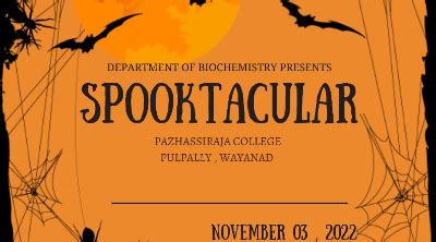 Activities of Biochemistry Department | Pazhassi Raja College Pulpally