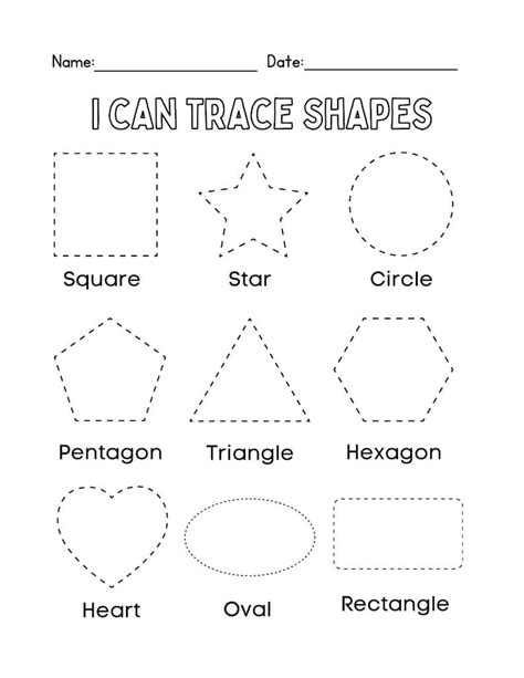 Shape Worksheets 的图像结果