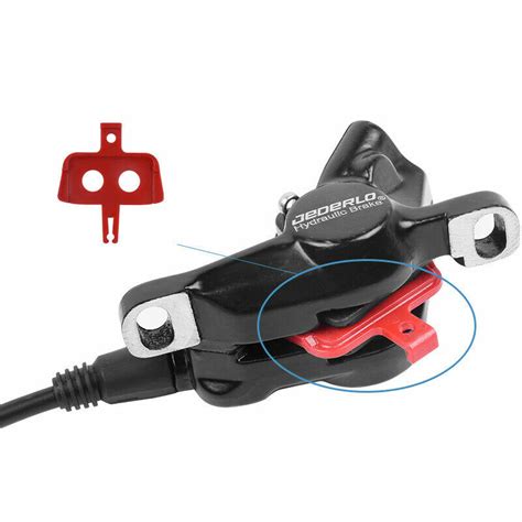 Buy MTB Bike Hydraulic Disc Brake Set Calipers Front & Rear Brake With ...