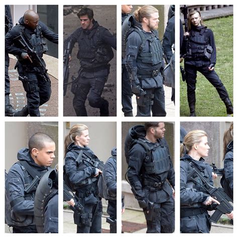 The Hunger Games: Mockingjay Part 1 - Boggs, Gale, Pollux, Cressida ...