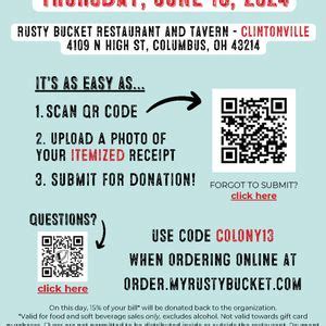 Colony Cats Fundraiser at Rusty Bucket Clintonville, Rusty Bucket ...