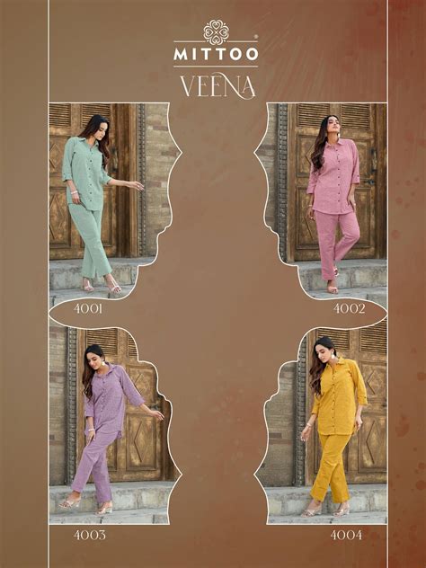 Veena Mittoo Cotton Co Ord Set Manufacturer Gujarat – Kavya Style Plus
