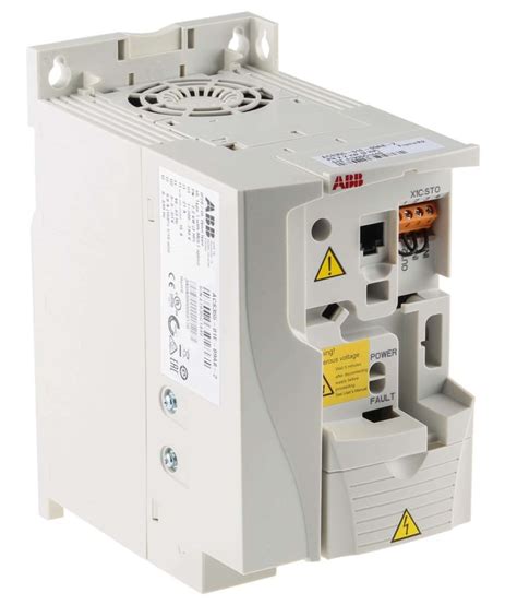 ACS355-01E-09A8-2 ABB | ABB Inverter Drive, 2.2 kW, 1 Phase, 230 V ac ...