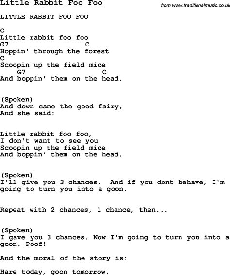 Little Bunny Foo Foo