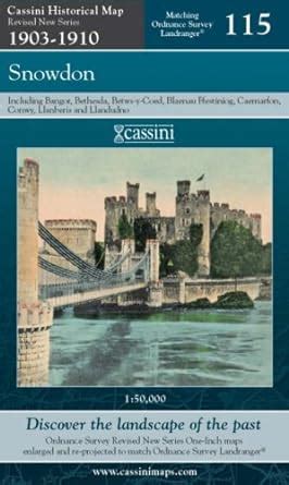 Buy Snowdon: Sheet 115 (Cassini Revised New Series Historical Map) Book ...