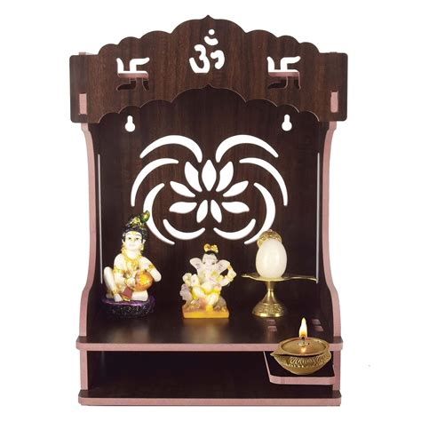 Buy Wooden Temple/Home Temple/Puja Mandir/Wall Hanging and Table Top ...