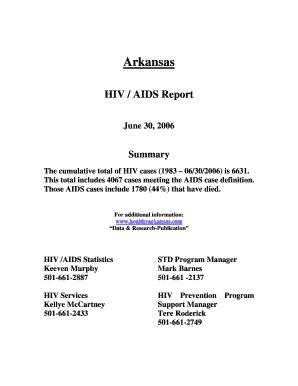 Fillable Online HIV / AIDS Report Fax Email Print - pdfFiller