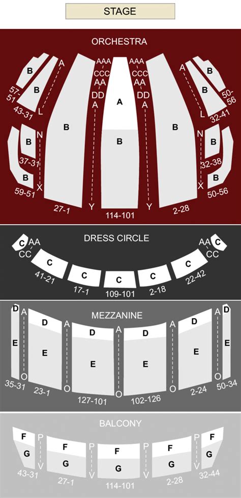 Image result for Boston Opera House Seating Chart