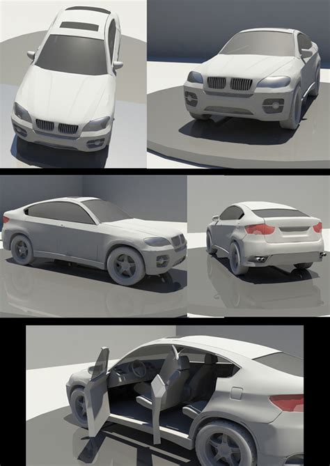 Maya Modeling 的图像结果