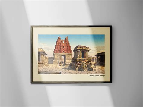 Vittala Temple, Hampi - (Unframed Poster) – Swarajya Store