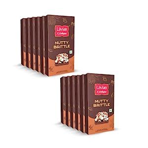 Lavian Exotique Nutty Brittle Pack of 1(12 Pieces) : Amazon.in: Grocery ...