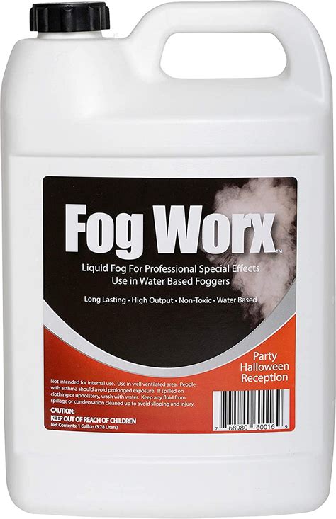Buy FogWorx Fog Juice - 1 Gallon of Premium Fog Fluid (128 oz) - Medium ...