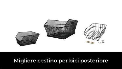 Cestino Bicicletta Posteriore Bic Metallo Cestino Posteriore Per Bicicletta - Impermeabile, 20 Litri, Porta Fino A 20kg Cestino Bici Anteriore Cestino Posteriore Bici - 10