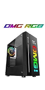 Amazon.in: Buy CHIPTRONEX OMG RGB Mid Tower ATX Gaming Cabinet RGB ...