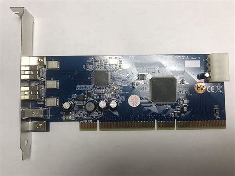 IOI Three Port Firewire 800+400 OHCI 1.1 Compliant IEEE-1394b PCI Host ...