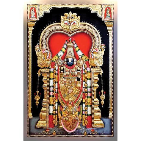 large size Tirupati Balaji canvas print online