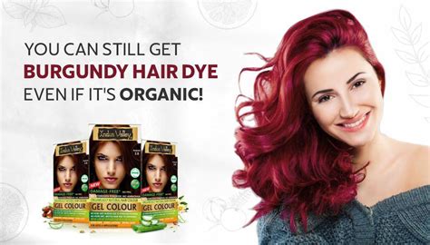 You Can Still Get Burgundy Hair Dye Even if it's Organic! – Indus Valley