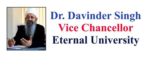 Eternal University | Vice Chancellor's Message