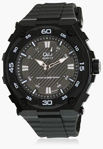 Q&Q Regular Analog Black Dial Men's Watch - GW79J001Y : Amazon.in: Fashion