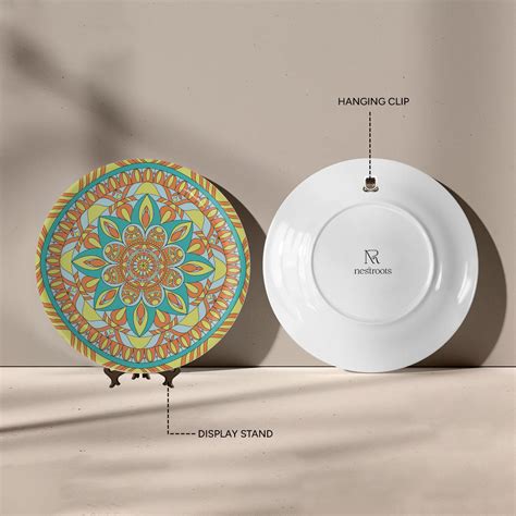 Soulful Circles Mandala Wall Plate – Nestroots