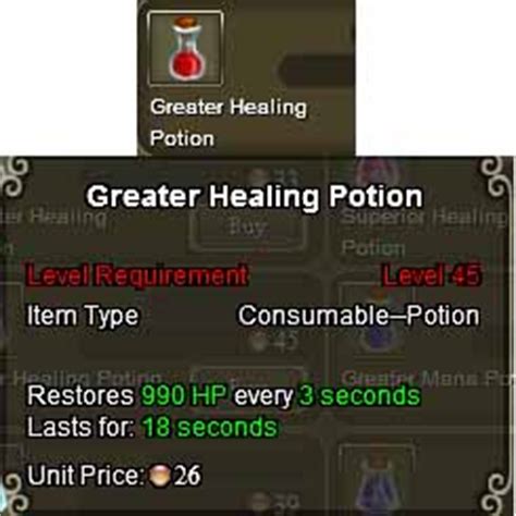 Pociones de curación (Healing Potions) | Wiki Crystal Saga en español ...