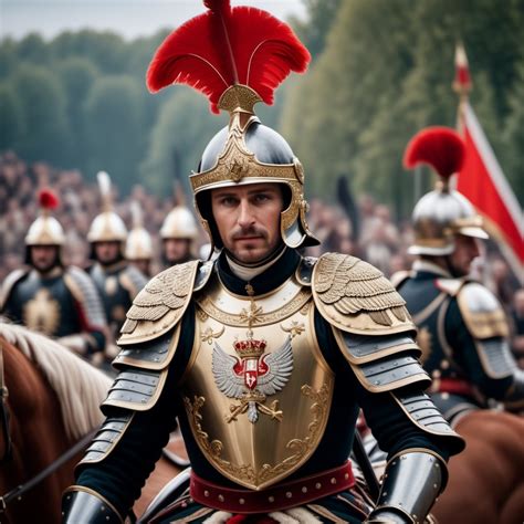 Winged Hussar Preparing for Battle of Vienna | Stable Diffusion Online