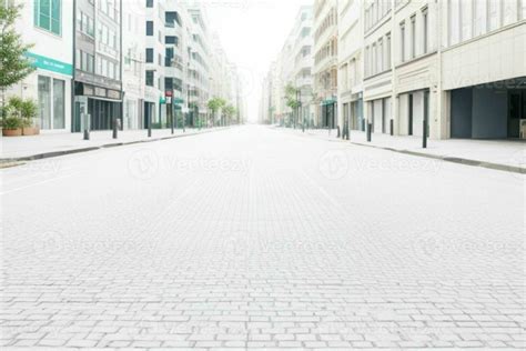 Empty space on the street. background. AI Generative Pro Photo 32175232 Stock Photo at Vecteezy