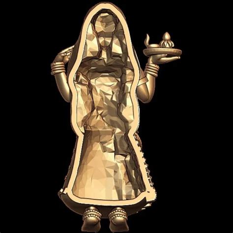 Buy Cute Girl with Deepak 3D Model - Exquisite Home Decor