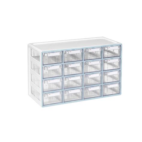 Sysmax | Multi Utility Storage Box | 16 Drawers | Organizer | Mint | U