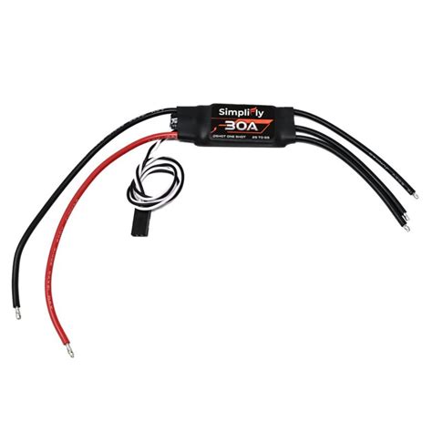 SimpliFly ESC 30A (2S–6S) for BLDC Motors with D-Shot OneShot125 ...