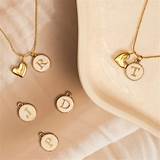 Personalized Initial Necklace with Heart Pendant | The Zappy Box