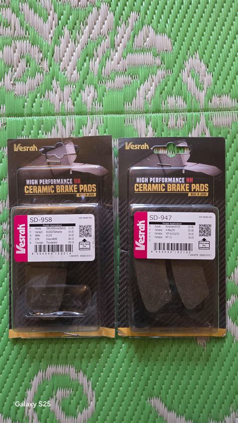 Royal Enfield Super Meteor 650 Vesrah Brake pads (Ceramic) – LRL Motors