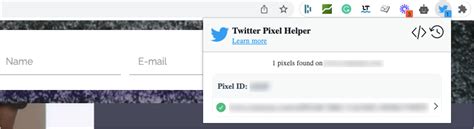 Add Twitter pixel to your landing page | Help Center | Landingi
