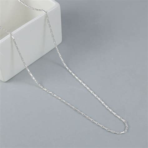 Hriday Minimal Link Silver Chain For Him – PP Jewellers