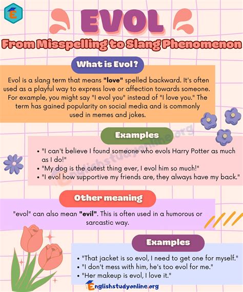Evol Meaning: What Does It Mean? - English Study Online