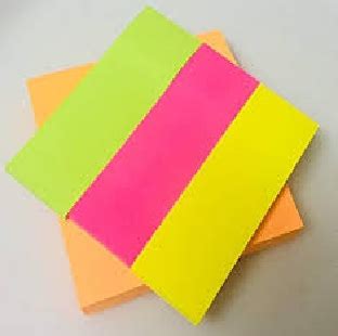 Post IT 1X3 Prompt Assorted Colours Size REGIONAL • Benir e-Store Solutions