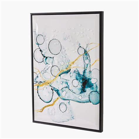 Buy Artistry Abstract Canvas Bubbles Picture Frame - 42.5x62.5cm from ...
