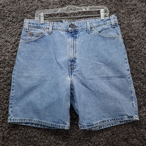 Vintage Levi Denim 90s Shorts Men 36 Blue 550 | Ubuy India