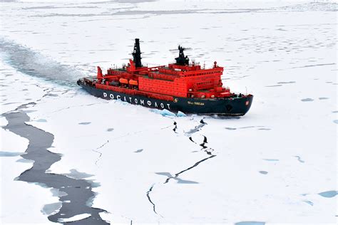 Russia has launched the world’s largest and most powerful icebreaker ...