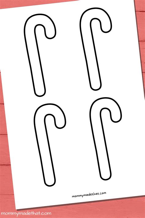 Candy Cane Templates