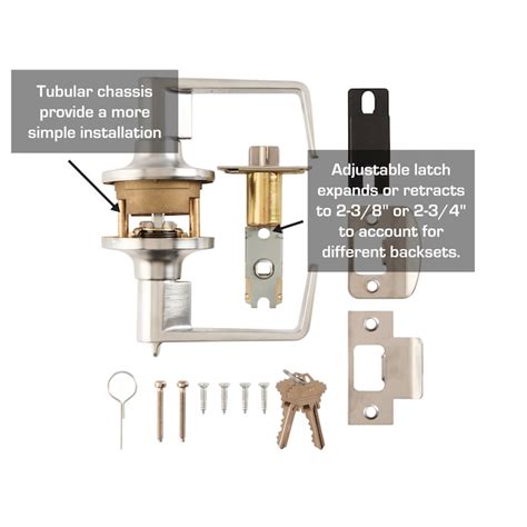 BRINKS COMMERCIAL Light Duty Commercial Lever Satin Chrome Interior ...