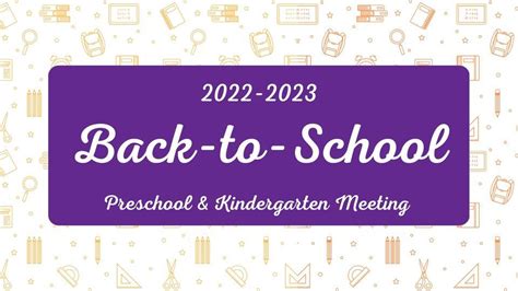PCAs 2022-2023 Preschool & Kindergarten Parent Meeting, Prattville ...